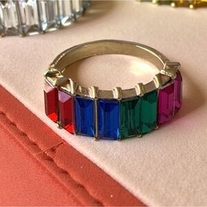 Colorful Gemstone Ring